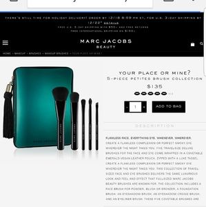 Your place or mine brush collection